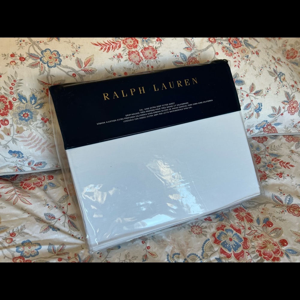 Ralph Lauren Cal King fitted sheet